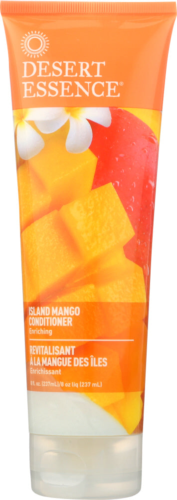 Luscious and rich, this mango hair conditioner enlists Mango Seed Butter, Organic Shea Butter and Organic Sweet Almond Oil to revitalize damaged hair with a burst of essential fatty acids. Leaves hair soft, smooth and silky"infused with a beautiful tropical scent.
