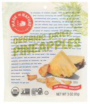 MADE IN NATURE: Organic Dried Pineapple, 3 oz