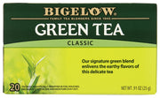 
This green tea has been carefully selected by the Bigelow family to deliver an uncompromised quality tea experience. The smooth and delicate signature green tea is easy to drink and never too harsh or grassy. One sip and you will taste the difference.
