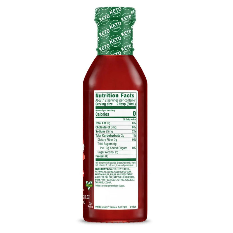 WALDEN FARMS: Calorie Free Strawberry Syrup, 12 oz