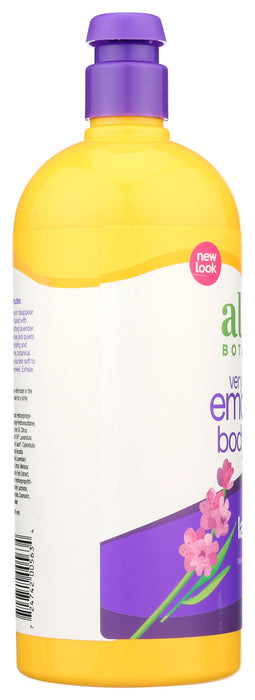 ALBA BOTANICA: Very Emollient Bath & Shower Gel French Lavender, 32 oz