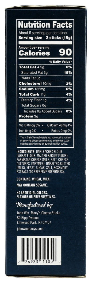 MACYS: Cheesestick Parmesan, 4 oz