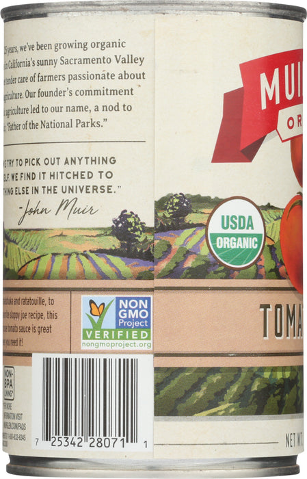 MUIR GLEN: Organic Tomato Sauce, 15 oz