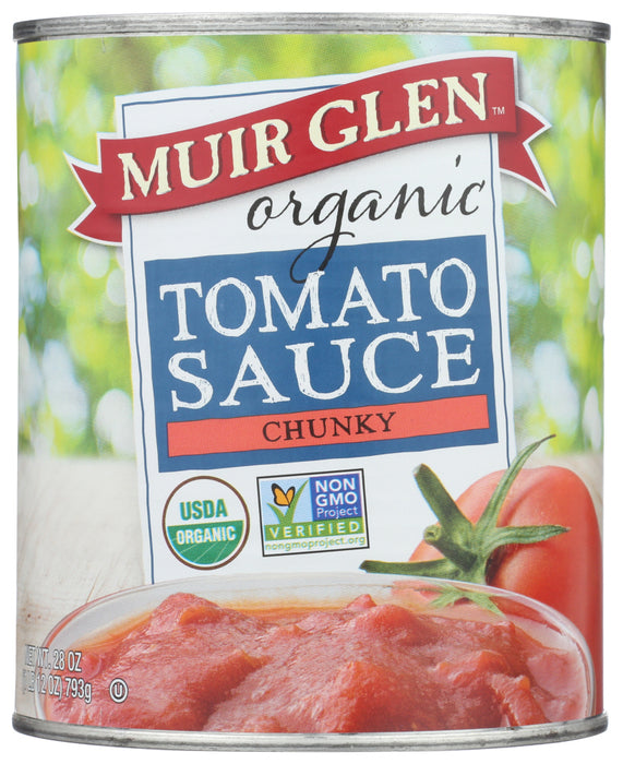 MUIR GLEN: Chunky Tomato Sauce, 28 oz
