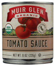 Juicy tomatoes harvested at peak flavor, cooked into sauce with sea salt, onion and garlic.
