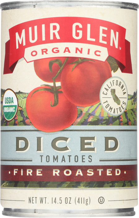 Tomatoes are harvested at peak flavor, fire-roasted over an open flame to accentuate their sweet flavor, diced then seasoned lightly with a dash of sea salt. Now you can have luscious fire-roasted flavor in even more of your recipes!