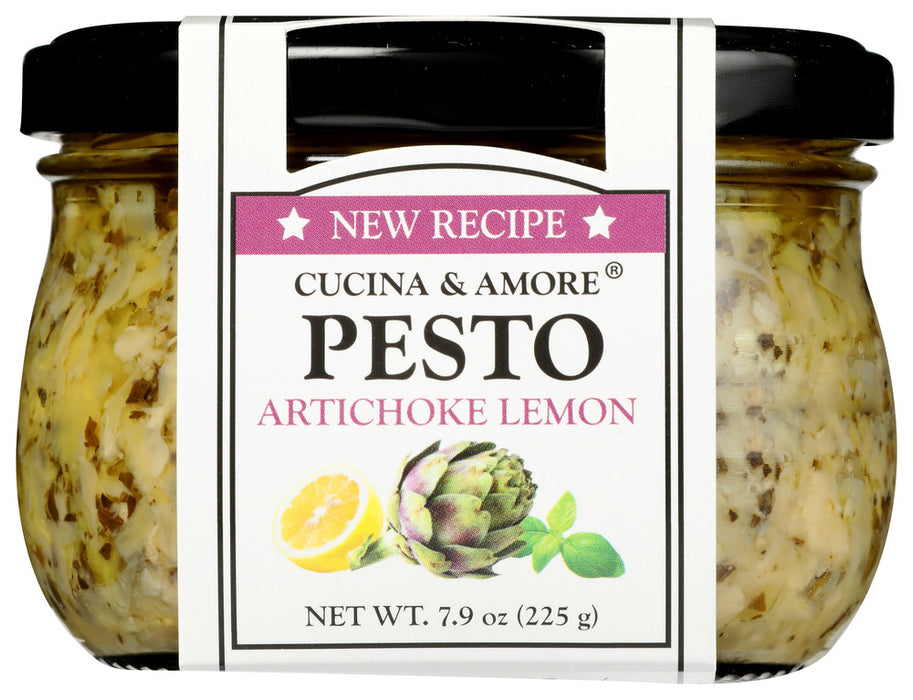 CUCINA & AMORE: Artichoke Lemon Pesto, 7.9 oz