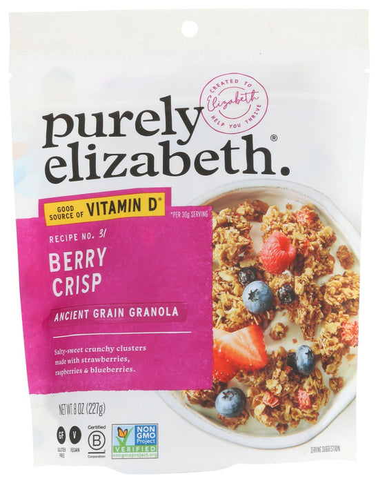 PURELY ELIZABETH: Grnla Ancnt Grn Brry Crs, 8 OZ
