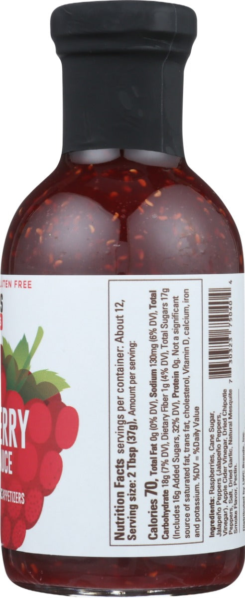 BRONCO BOBS: Roasted Raspberry Chipotle Sauce, 15.75 oz