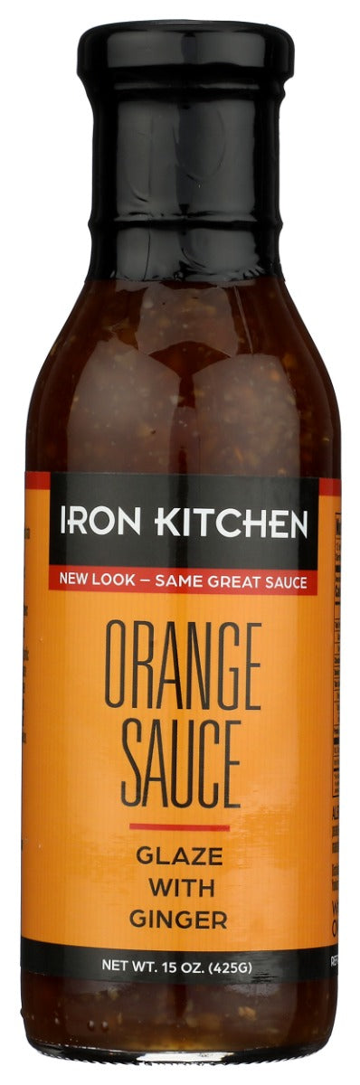 IRON CHEF: Orange Sauce Glaze With Ginger, 15 oz