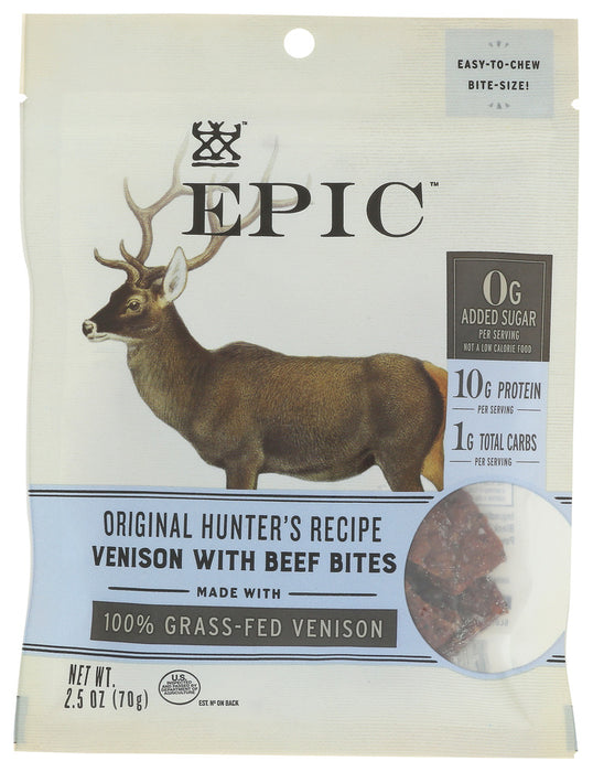 EPIC: Venison With Beef Bites, 2.5 oz