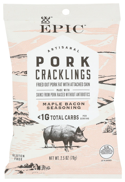 EPIC: Seasonin Prk Mple Bacon, 2.5 oz - No Brand For Less