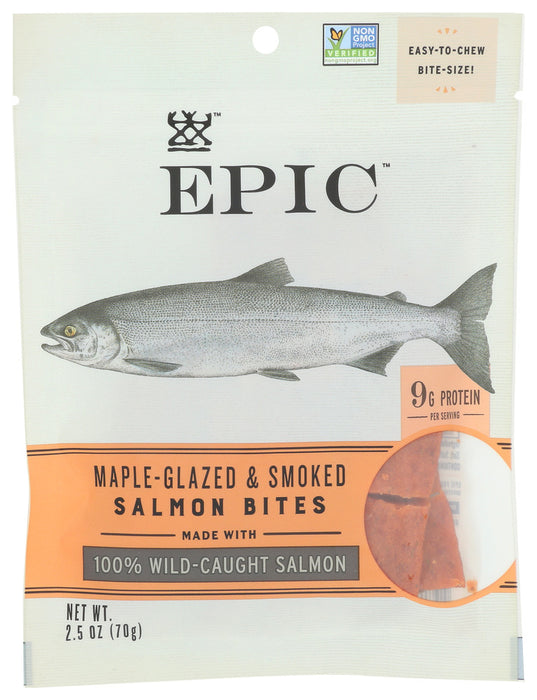 EPIC: Maple Glazed & Smoked Salmon Bites 2.5 oz