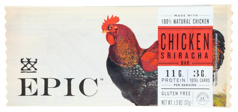 EPIC: Chicken Sriracha Bar, 1.3 oz