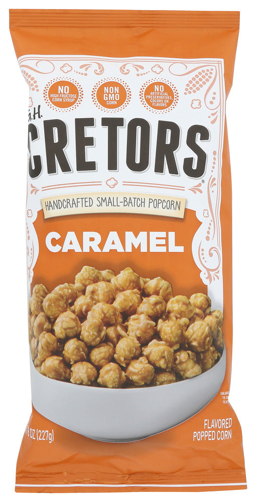 Today we make our Caramel Corn just like Great Grandpa did- in old-fashioned copper kettles, one batch at a time. We use high quality ingredients to create the crunchiest, fluffiest popcorn confection you've ever tasted. From our kitchen to yours, enjoy!