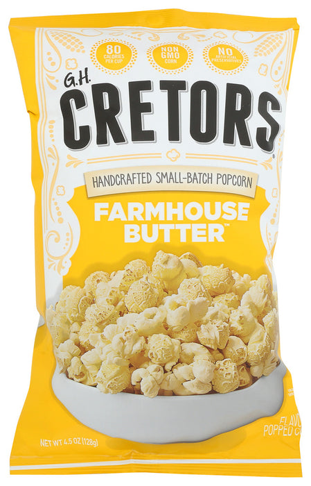 GH CRETORS: Popcorn Farmhs Btr, 4.5 oz