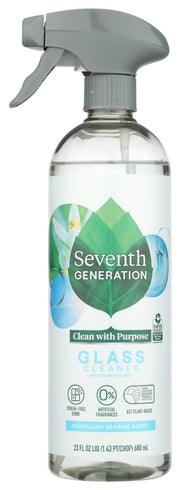 SEVENTH GENERATION: Glass Cleaner Sparkling Seaside, 23 oz
