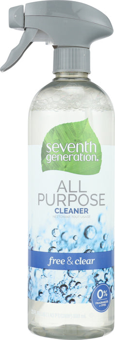 SEVENTH GENERATION: All Purpose Cleaner Free and Clear, 23 oz