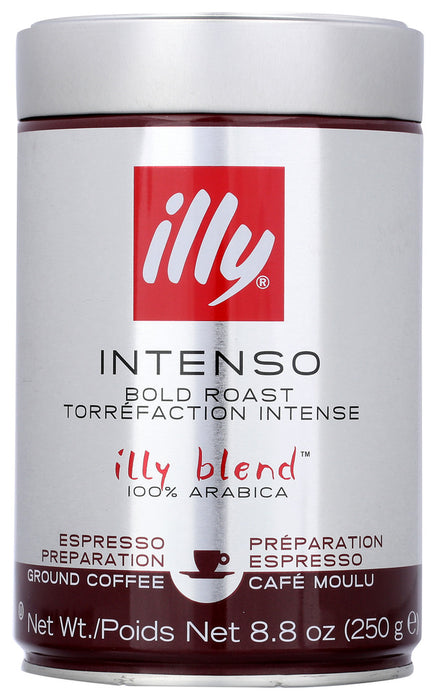 ILLY: Espresso Dark Roast Ground Coffee, 8.8 oz