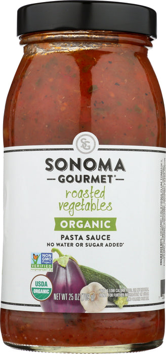 SONOMA GOURMET: Sauce Pasta Roasted Veggies, 25 oz