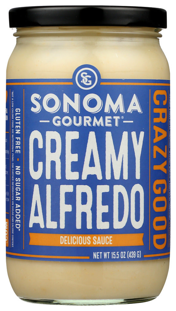 SONOMA GOURMET: Creamy Alfredo Sauce, 15.5 fo