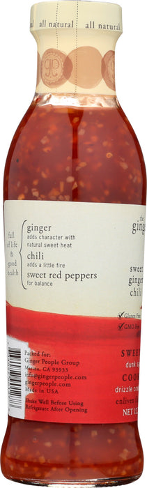 GINGER PEOPLE: Sweet Ginger Chili Sauce, 12.7 oz