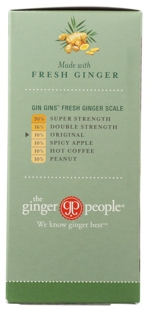 THE GINGER PEOPLE: Gin Gins Original Chewy Ginger Candy, 4.5 oz
