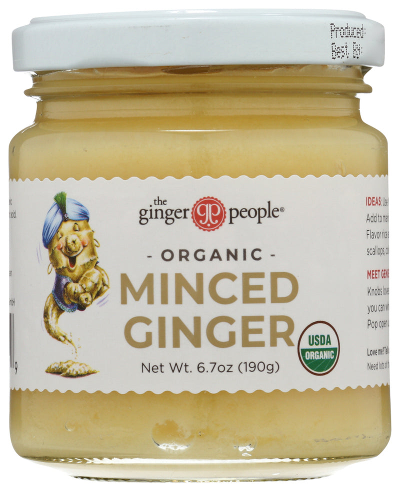 Made from fresh organic ginger, this recipe-ready ingredient is a great time (and knuckle) saver. A favorite among home chefs for its versatility and usefulness in elevating the flavors of many recipes.