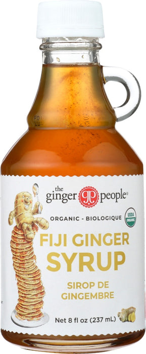 Golden ginger-infused syrup to drizzle over fruit salads, ice cream or cakes. Swirl the sweetness of ginger into a warm bowl of oatmeal or glaze chicken, roasted carrots or sweet potatoes.