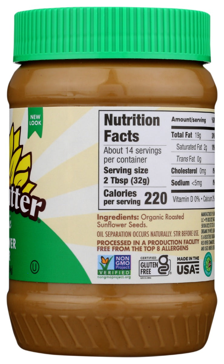 SUNBUTTER: Organic Sunflower Seed Spread, 16 oz