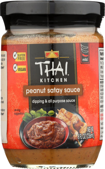 THAI KITCHEN: Peanut Satay Sauce, 8 oz