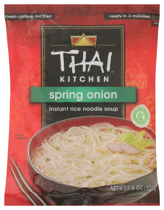 THAI KITCHEN: Instant Rice Noodle Soup Spring Onion, 1.6 oz