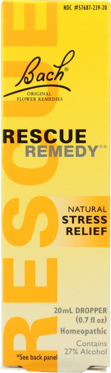 In the original dropper bottle, the RESCUE Remedy formula is the same today as it was when developed more than 80 years ago. Keep at home in your first-aid cabinet or in your desk at work for easy, discreet stress relief.
Four drops are all you need to feel the calming effects of RESCUE&reg; Remedy.
Available in 10ml &amp; 20ml Bottle