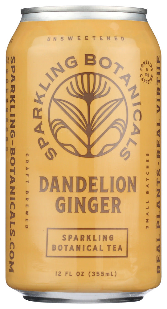 RISHI TEA: Beverage Sparkling Dandelion Ginger, 12 fo