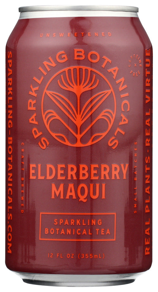 RISHI TEA: Beverage Sparkling Elderberry Maqui, 12 fo