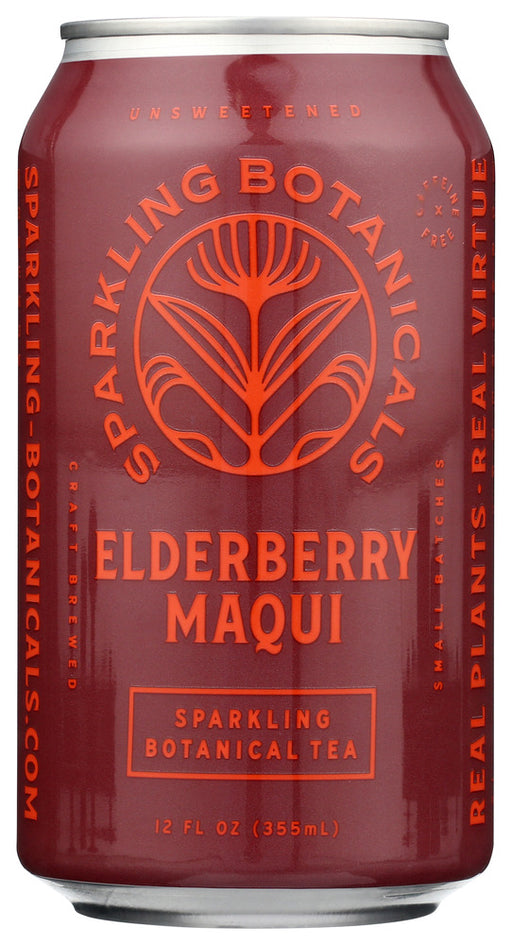 RISHI TEA: Beverage Sparkling Elderberry Maqui, 12 fo