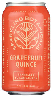 RISHI TEA: Beverage Sparkling Grapefruit Quince, 12 fo