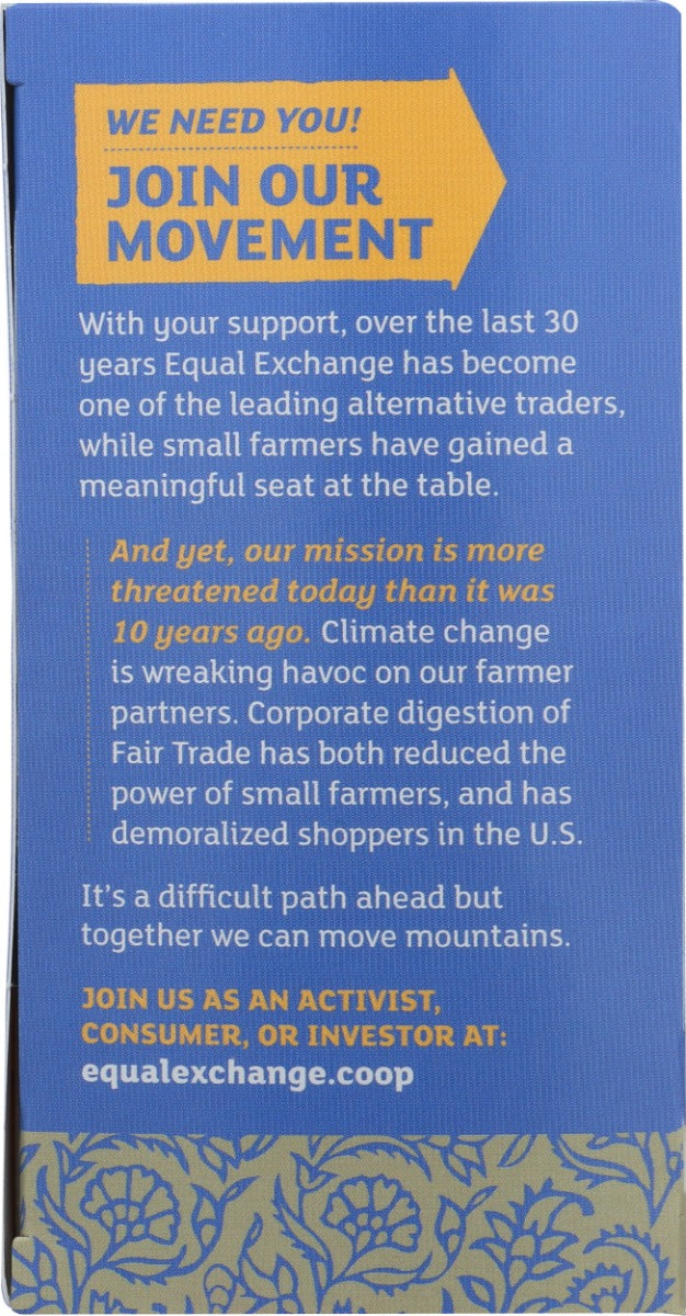 EQUAL EXCHANGE: English Breakfast Tea Organic, 20 bg