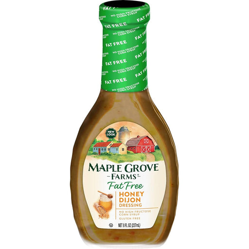 MAPLE GROVE: Fat Free Honey Dijon Dressing, 8 oz