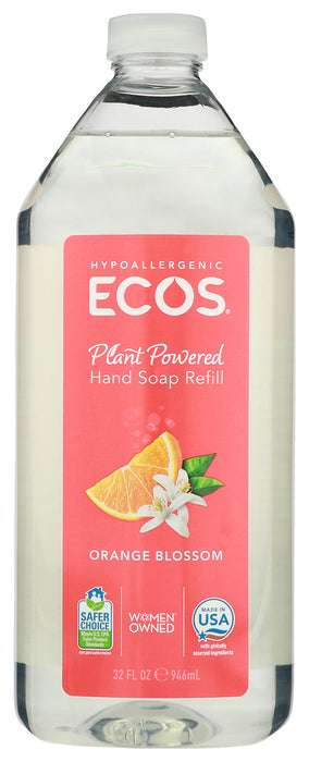EARTH FRIENDLY: Hypoallergenic Hand Soap - Orange Blossom, 32 oz