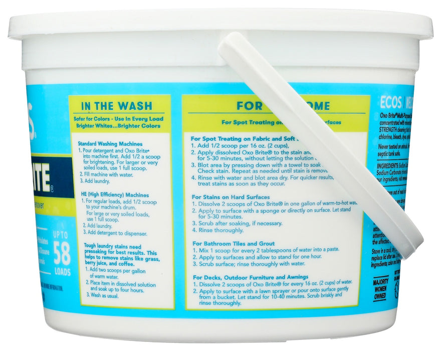EARTH FRIENDLY: Oxo Brite Non-Chlorine Bleach, 3.6 lb
