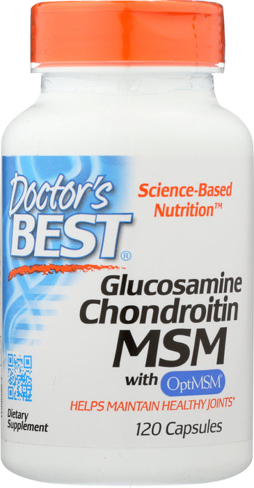DOCTORS BEST: Glucosamine Chondroitin, 120 CP