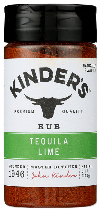 KINDERS: Tequila Lime BBQ Rub, 5.6 oz