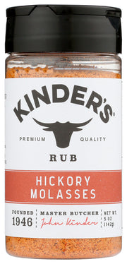 KINDERS: Rub Hickory Molasses, 5 OZ