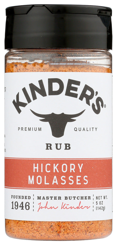 KINDERS: Rub Hickory Molasses, 5 OZ