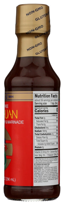 SAN J: Sauce Szechuan Hot and Spicy Gluten Free, 10 oz