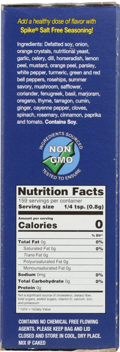SPIKE: Seasoning Salt Free, 4.5 oz