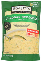 BEAR CREEK: Cheddar Broccoli Soup Mix, 10.6 oz