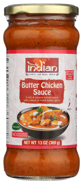 TRULY INDIAN: Sauce Butter Chicken, 13 oz