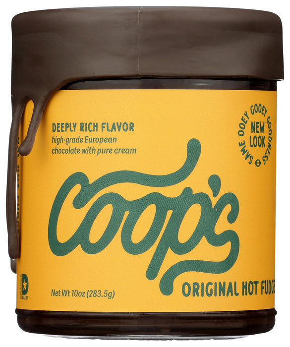 COOPS MICROCREAMERY: Original Hot Fudge, 10.6 oz